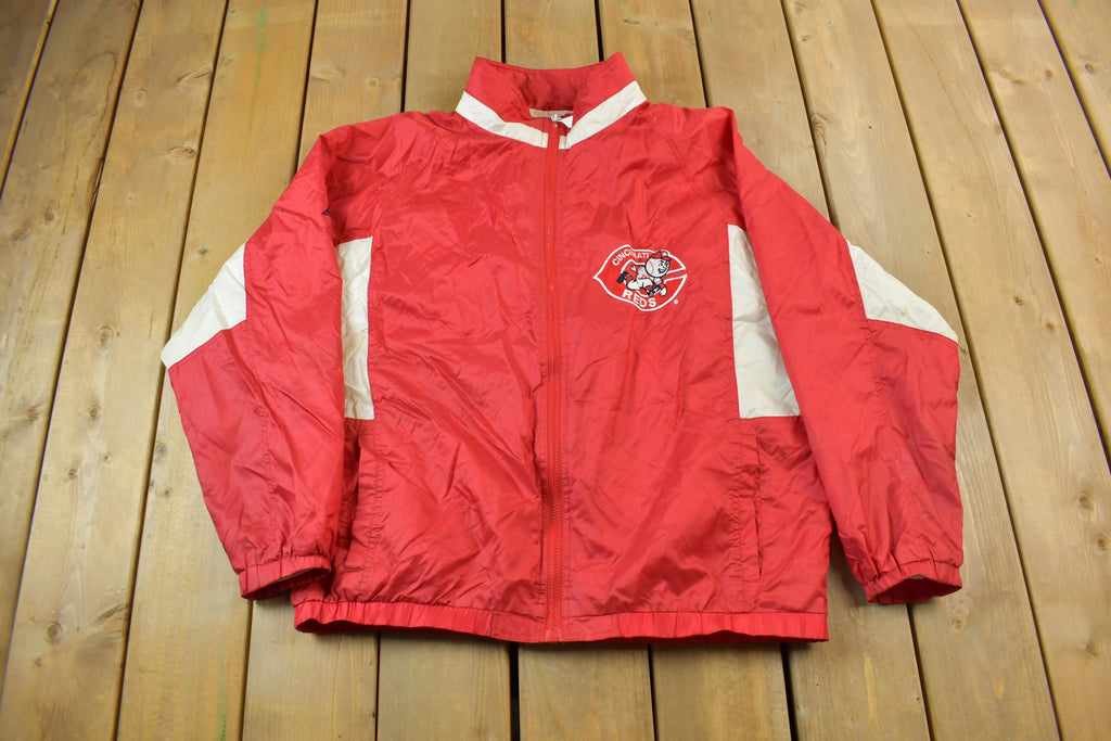 Vintage 1990s Cincinnati Reds MLB Windbreaker Jacket