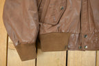 Vintage 1990s Boundary Waters Leather Jacket Men's Small