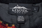 Vintage 1990s Icelandic Design Knit Cardigan Sweater