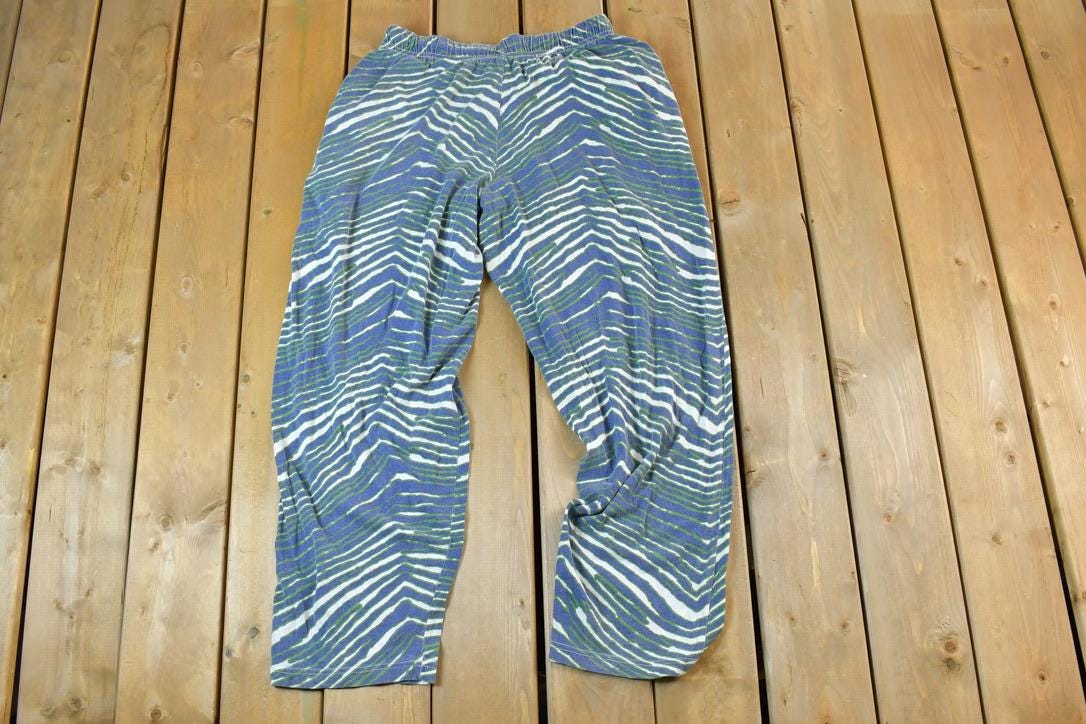 Vintage 1990s Zubaz Tiger Print Track Pants Size XL