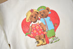 Vintage 1990s Cute Bears Graphic Crewneck Sweater Made In USA