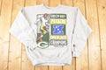 Vintage 1997 Starter Green Bay Packers NFC Championships NFL Crewneck Sweatshirt Mens L
