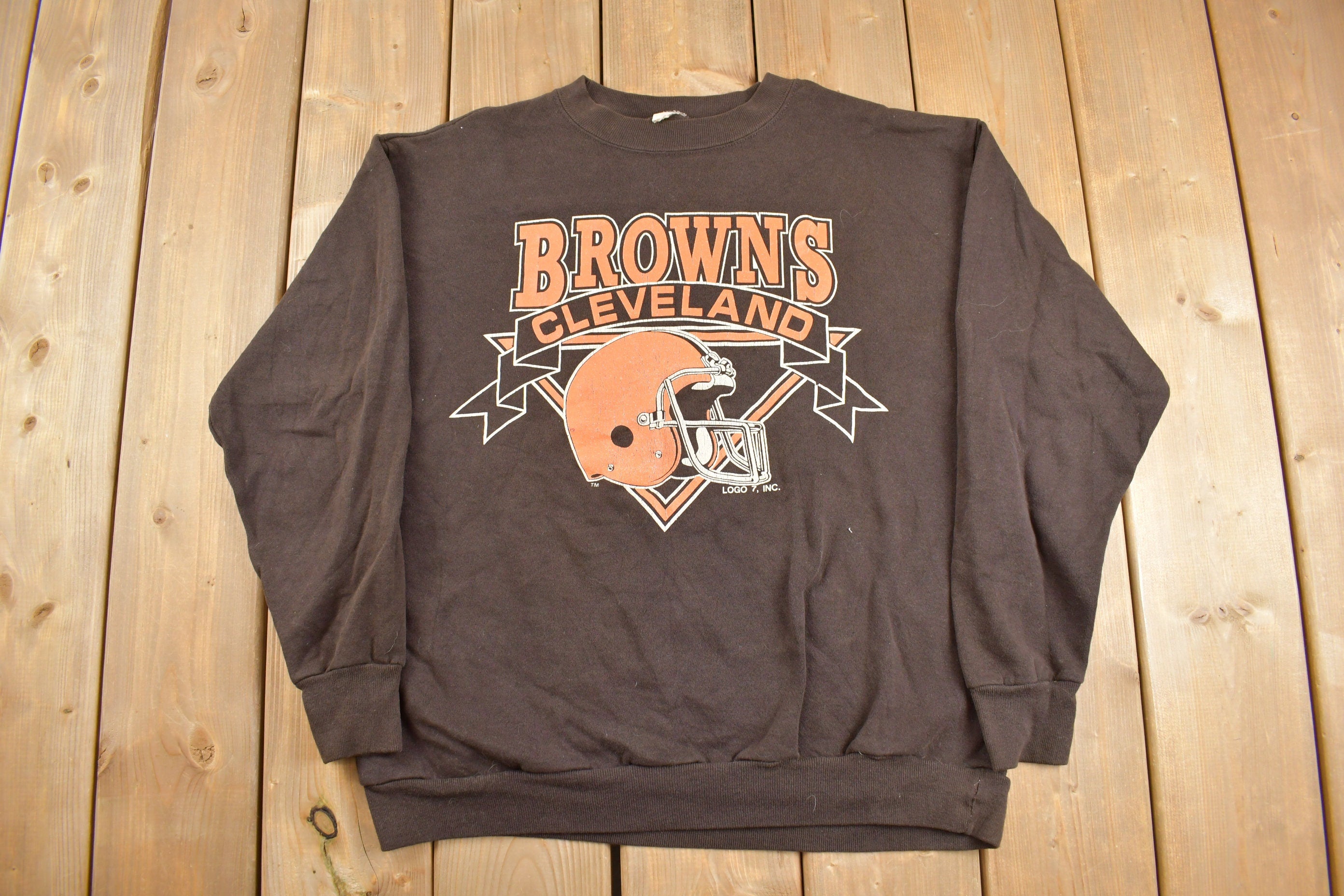 Vintage 1990s Cleveland Browns NFL Crewneck Sweatshirt