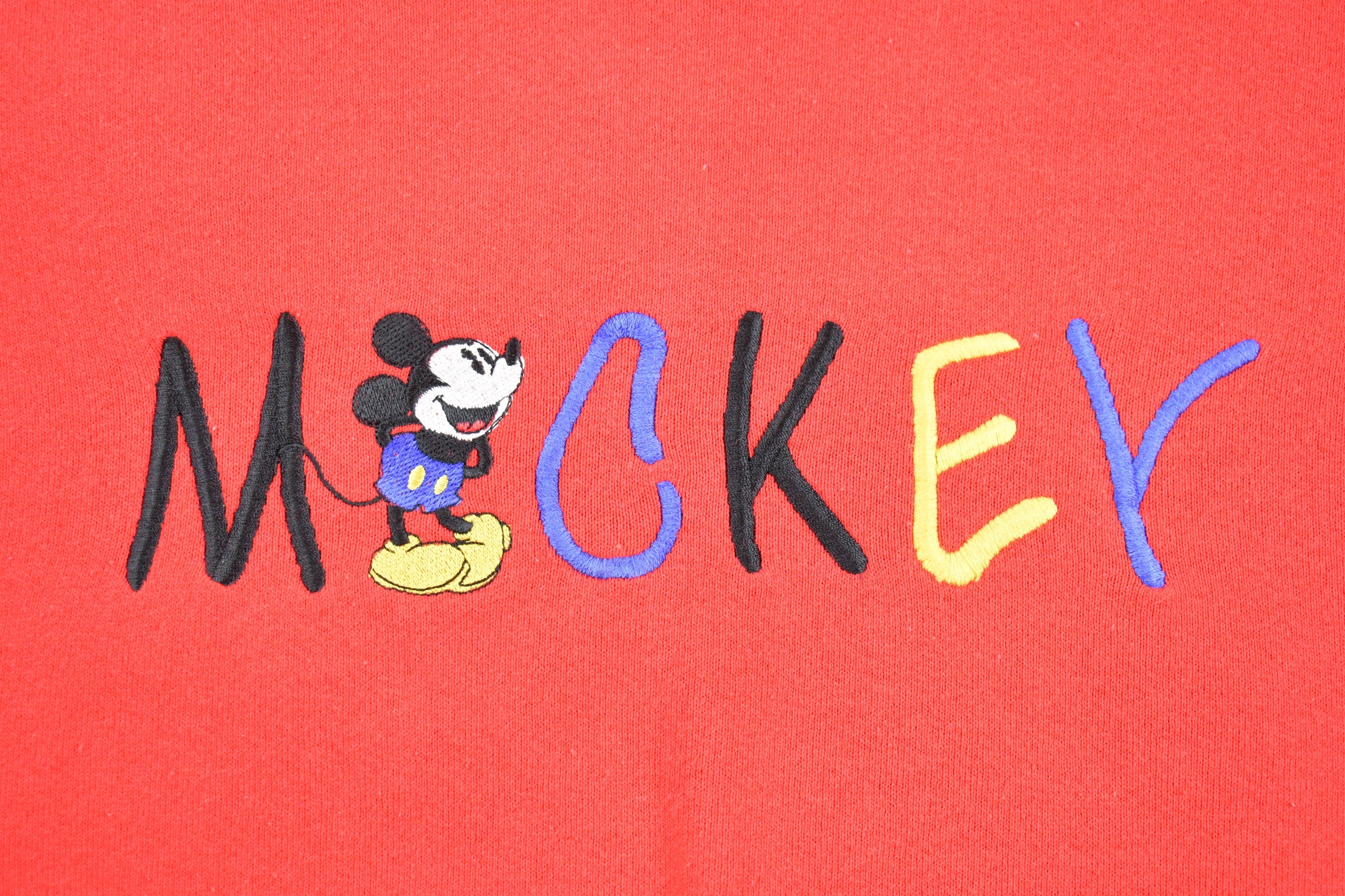 Vintage 1990s Mickey Mouse Crewneck Sweatshirt