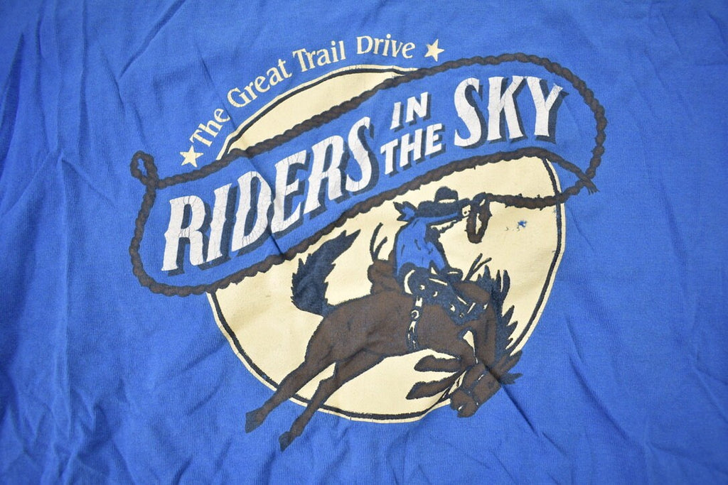 Vintage 1990s Riders In The Sky Souvenir T Shirt