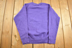 Vintage 1990's Purple Russell Athletics Blank Crewneck Sweatshirt