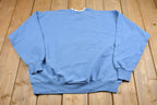 Vintage 1990s Cute Grandma Embroidered Double Collar Crewneck