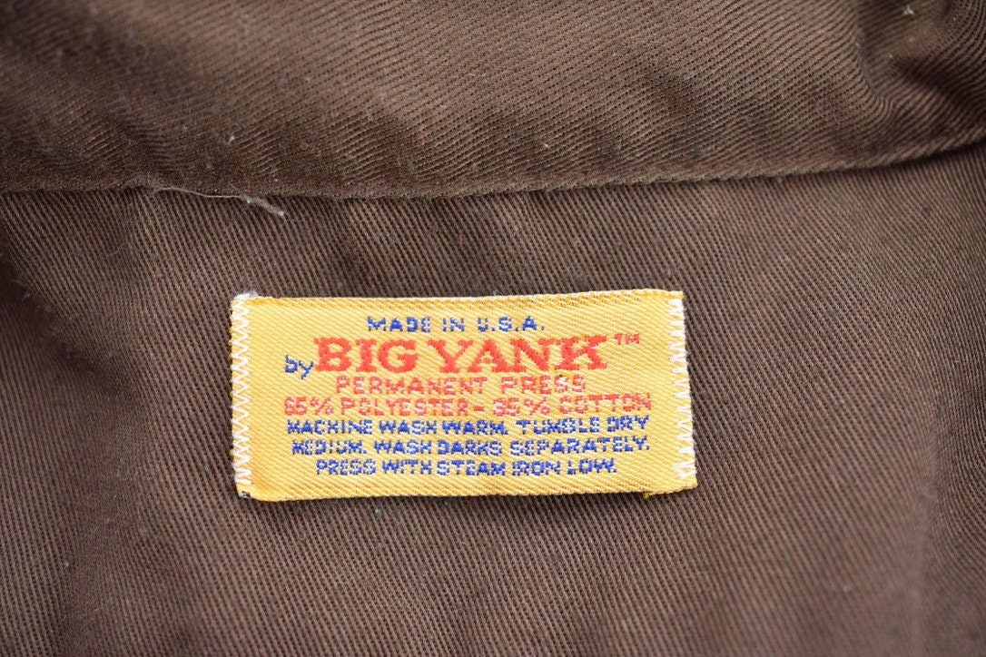 Vintage 1990s Big Yank Blank Button Up Shirt