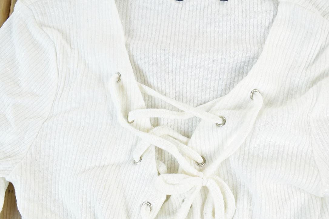 Women Vintage Vigoss Y2K Blank White T-Shirt