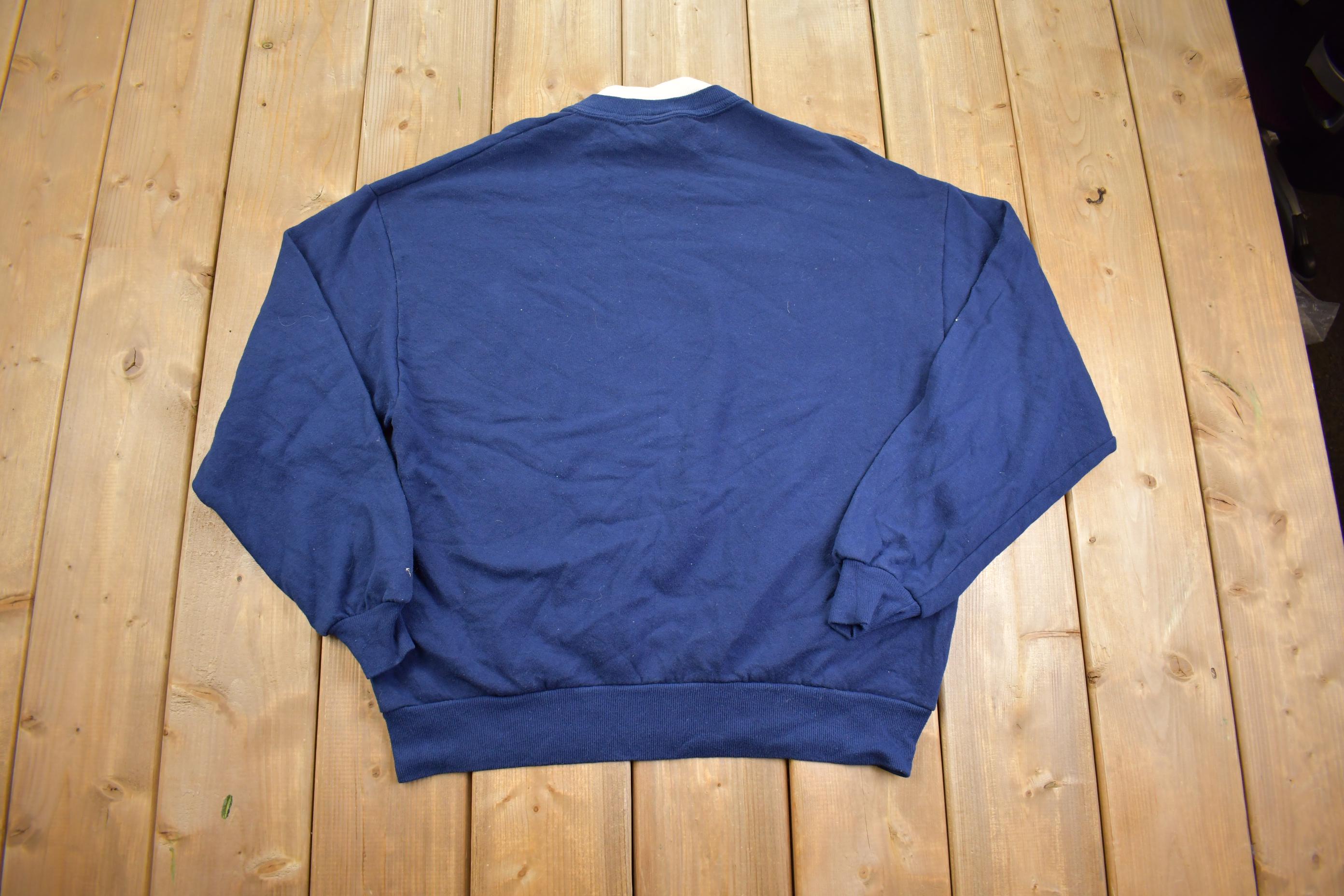 Vintage 1990s Morning Sun Flower Crewneck Sweatshirt Made In USA