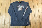 Vintage 1990s Ecko Unltd Crewneck Sweatshirt  90s Crewneck  Made In USA  Athleisure  Streetwear  90s Blank