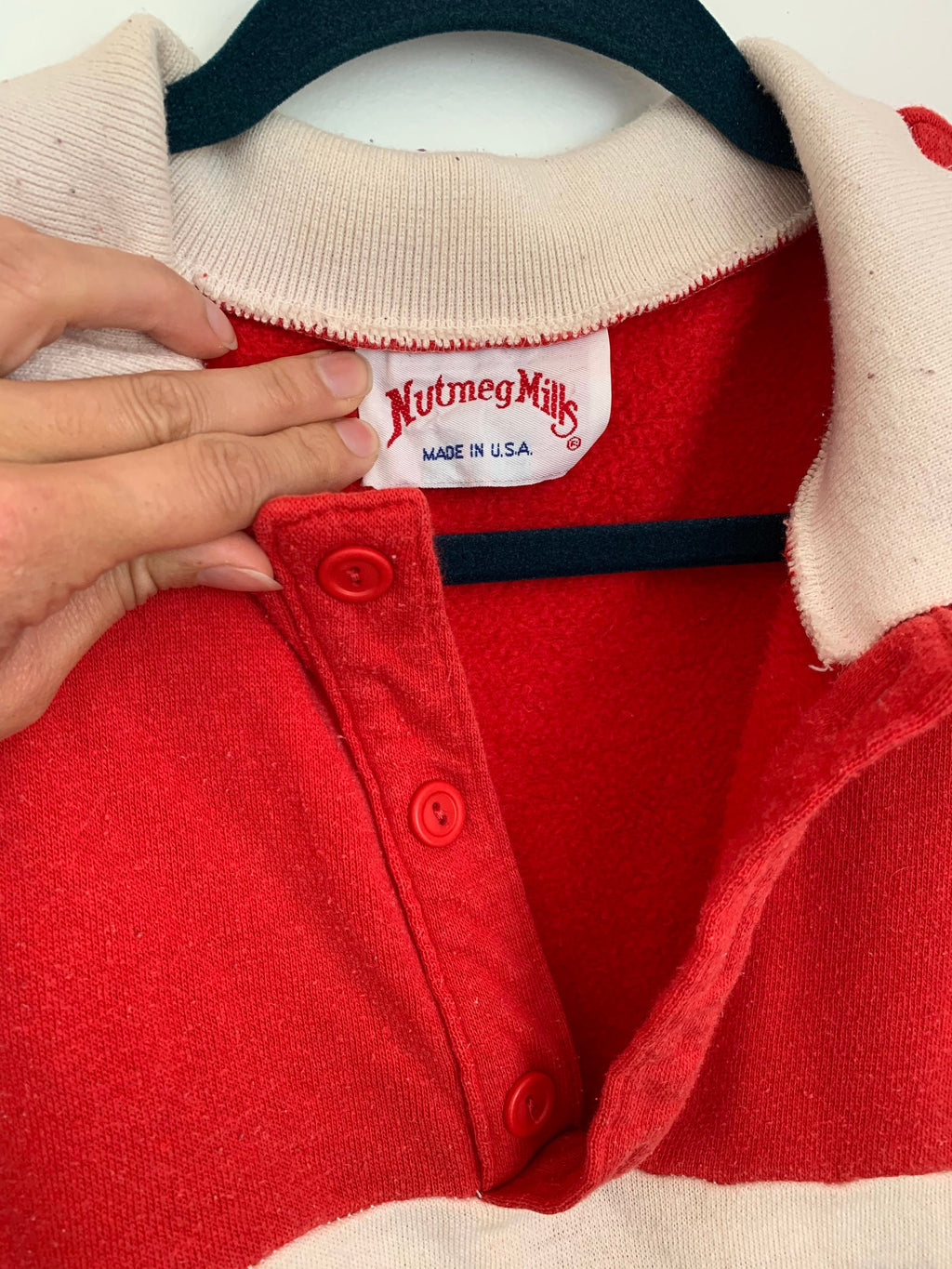 Vintage 1980s USA Henley