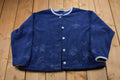 Vintage 1990s Fleece Cardigan Sweater