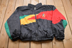Vintage 1990s Royal Prince Jamaica Zip Up Windbreaker Jacket