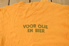 Vintage 1980s Dutch Beer Graphic T-Shirt Men's M