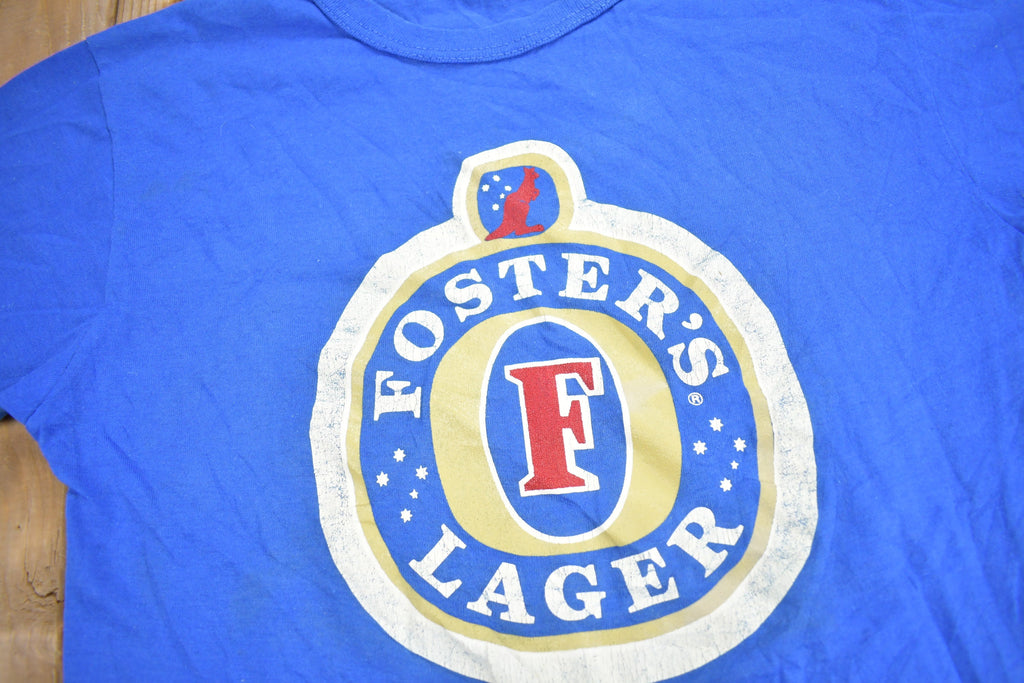 Vintage 1980s Fosters Lager Graphic T Shirt