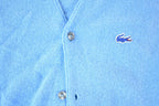 Vintage 1970s Izod Lacoste Knit Cardigan Sweater Men's S