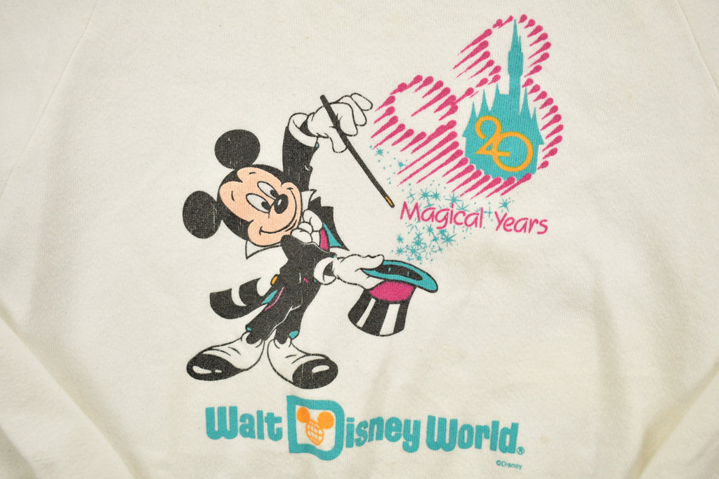 Vintage 1991 Walt Disney World 20th Anniversary Crewneck