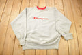 Vintage 1990s Champion Reverse Weave Embroidered Crewneck Sweatshirt