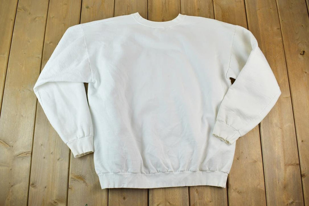 Vintage 1990s Anne Geddes Christmas Crewneck Sweatshirt Made In USA