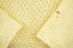 Vintage 1970s Floral Knit Crewneck Sweater Women's S /