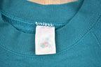 Vintage 1990s Blank Raglan Crewneck Sweatshirt