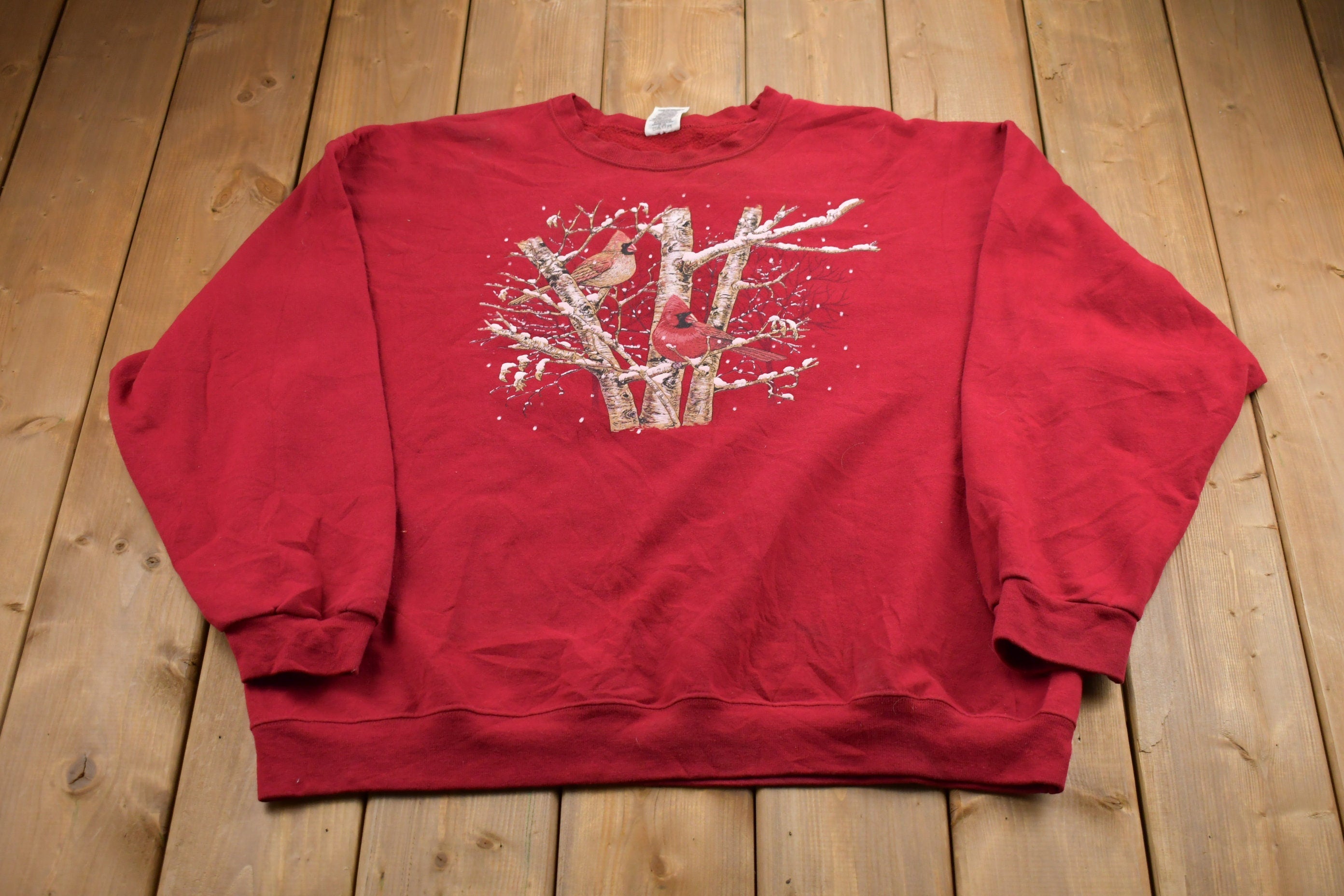 Vintage 1990s Bird Graphic Crewneck