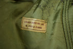 Vintage 1950S Military OG 107 Trench Coat with Liner