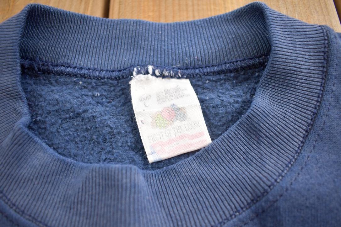 Vintage 1990s Grandpa Is My Name Fun Crewneck Sweatshirt Made In USA