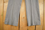 Vintage 1980s Striped Pattern Trousers Size 33 x 29.5