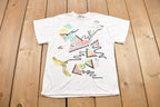 Vintage 1980s Fruit Graphic T Shirt