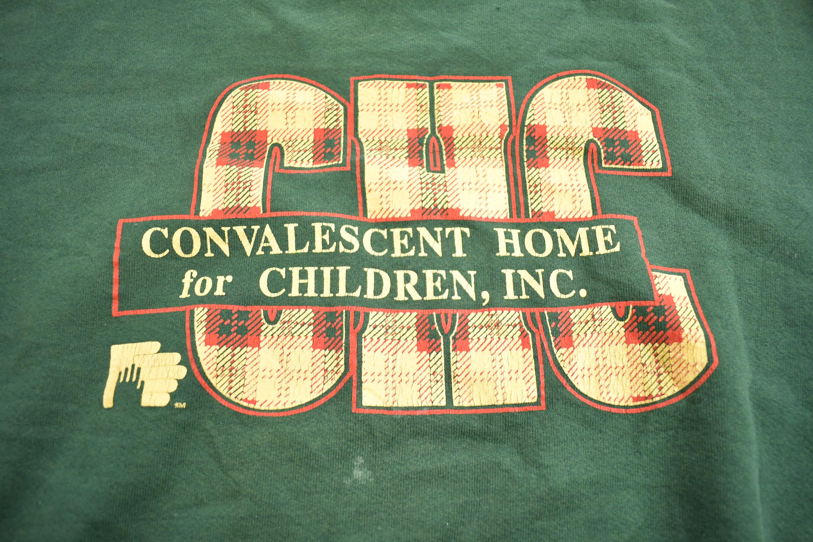 Vintage 1990s Convalescent Home For Children Crewneck Sweatshirt Made In USA