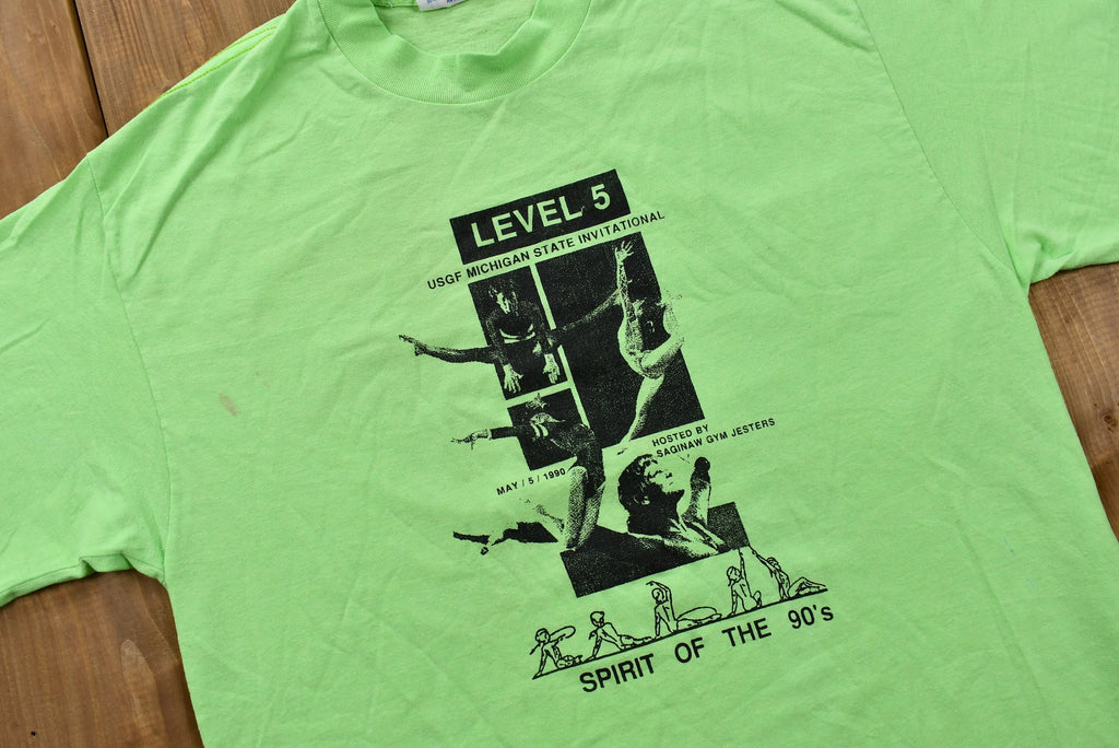 Vintage 1990 USGF Michigan State Invitational T-Shirt
