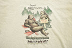 Vintage 1990s Funny Bear Themed Souvenir T Shirt