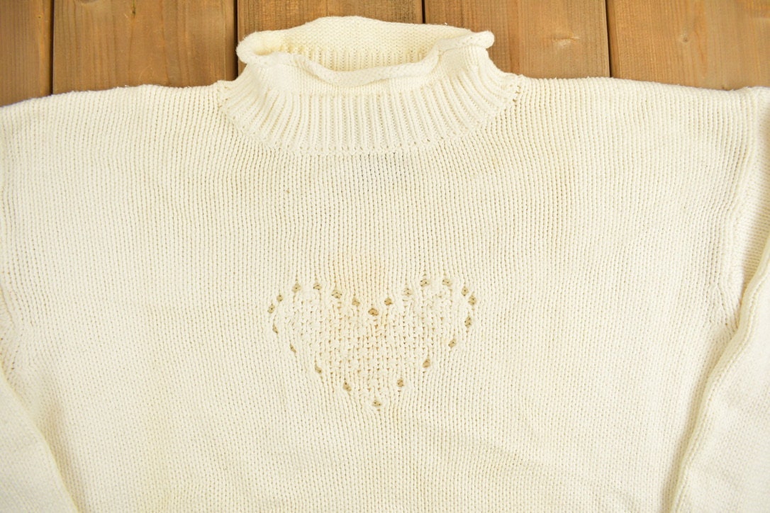 Vintage 1990s Card Amoroso Knit Sweater