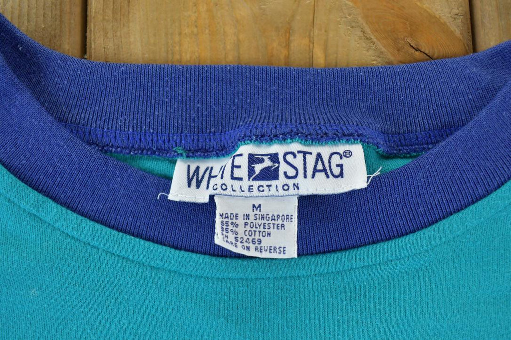 Vintage 1990s White Stag Boating Crewneck Sweatshirt Made In USA