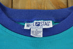 Vintage 1990s White Stag Boating Crewneck Sweatshirt Made In USA
