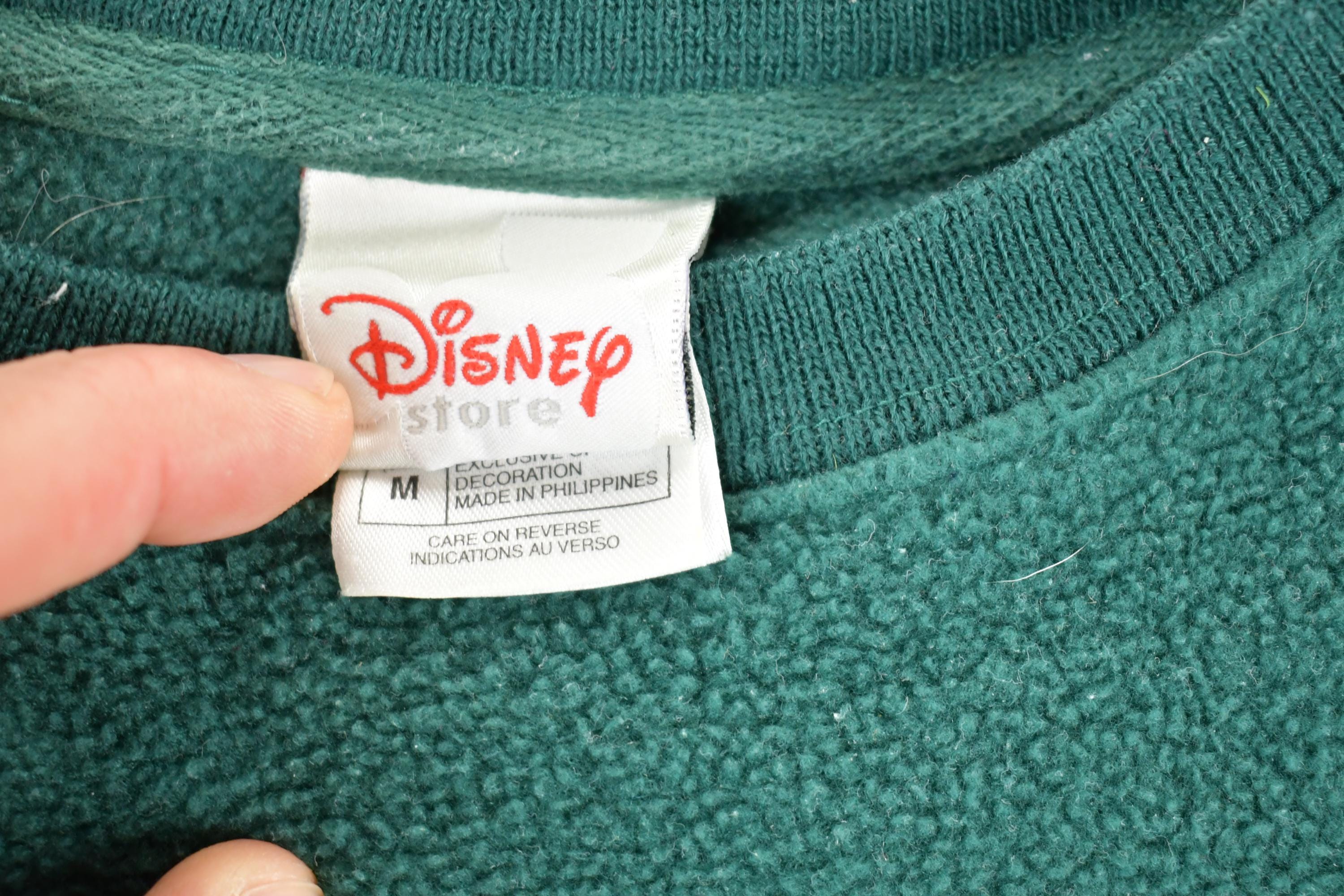 Vintage 1990s Tigger The One And Only Disney Fleece Crewneck  Vintage Sweatshirt  Vintage Disney  Mickey  Embroidered  Made In USA
