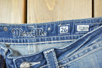 Vintage Y2K Miss Me Bedazzled Low Rise Jeans Size 26x31