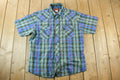 Vintage 80s Rustler X Long Tails Western Button Up Shirt