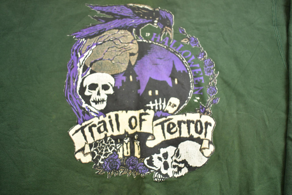 Vintage 1990s Trail Of Terror Halloween Souvenir Made In USA