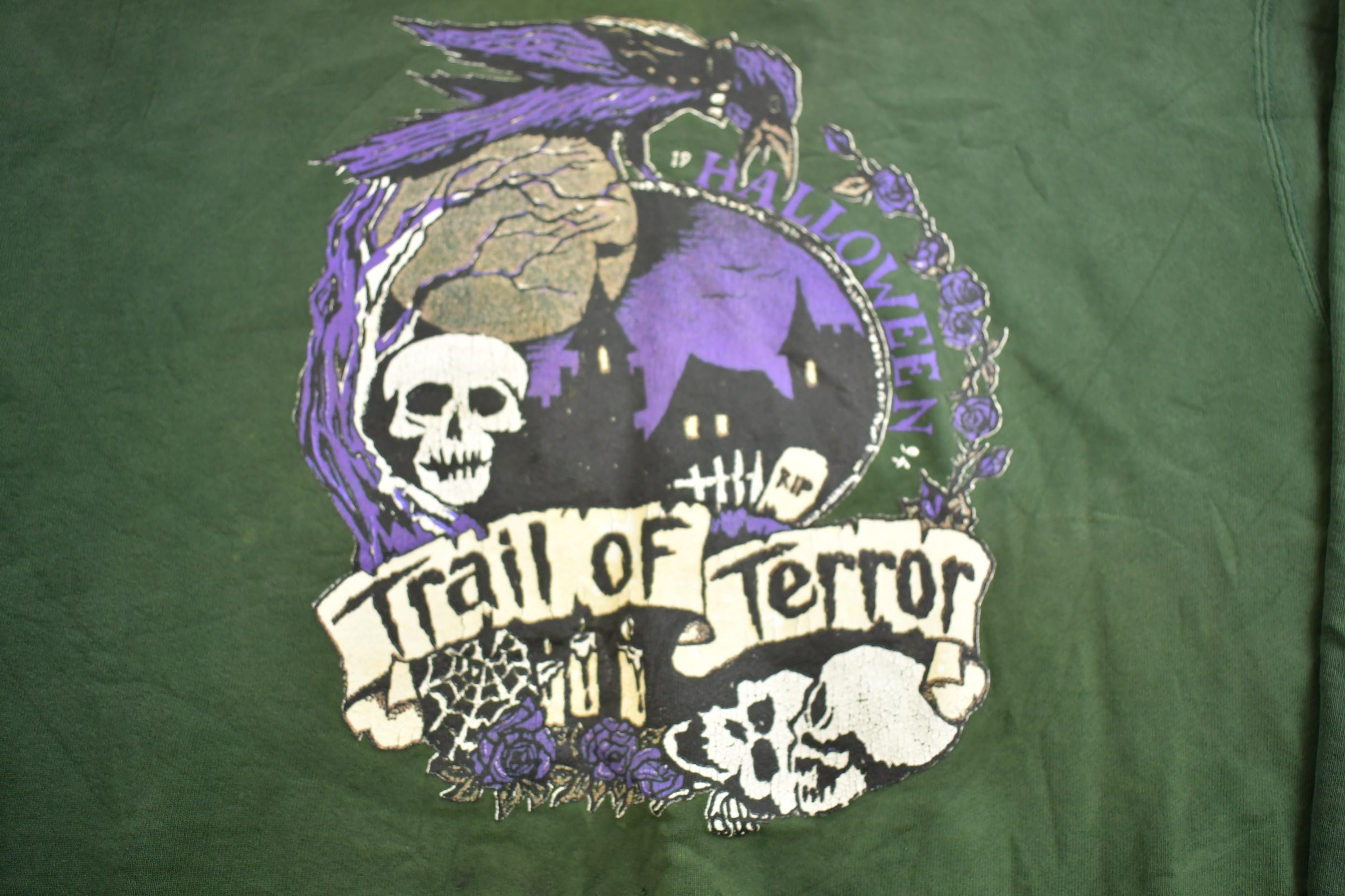 Vintage 1990s Trail Of Terror Halloween Souvenir Made In USA