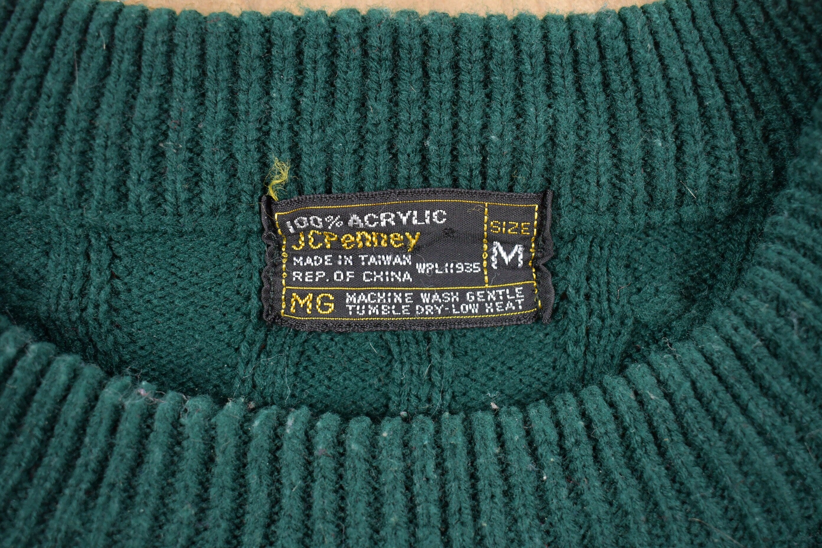 Vintage JC Penny Cable Knit Sweater