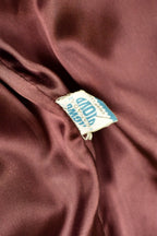 Vintage 1960's A Saltaire Fabric Mink Fur Collar Coat