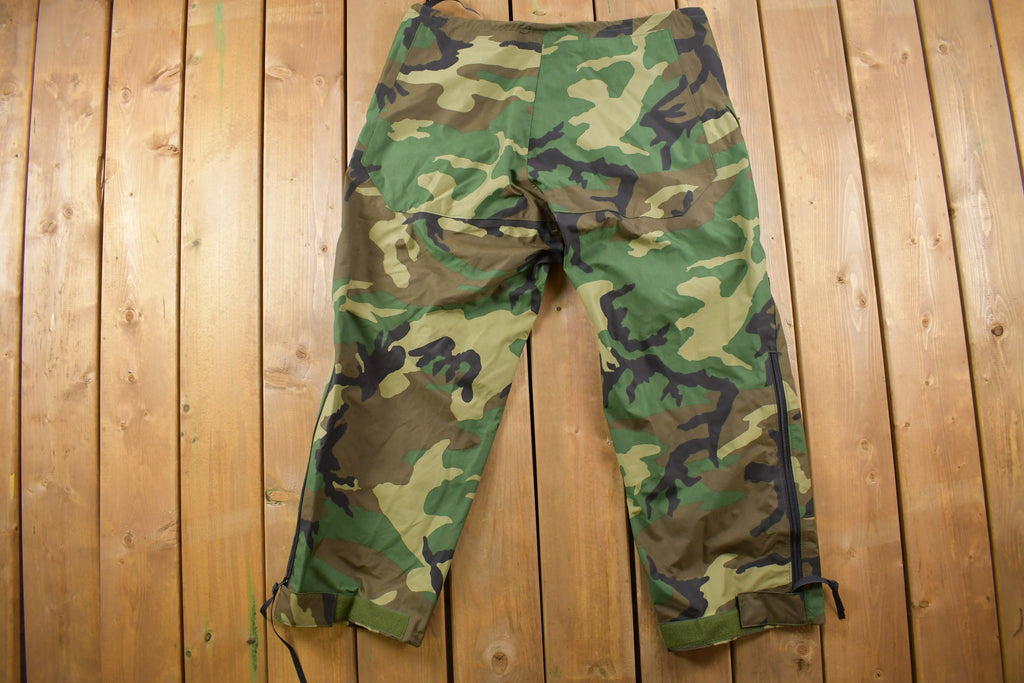 Vintage 2001 Army Military Camouflage Cargo Pants Size 38 x 30
