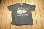 Vintage 1990s Stars N Bars Rebel Metal Graphic T Shirt