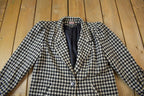 Vintage 1990s New York Girl Houndstooth Women's Blazer