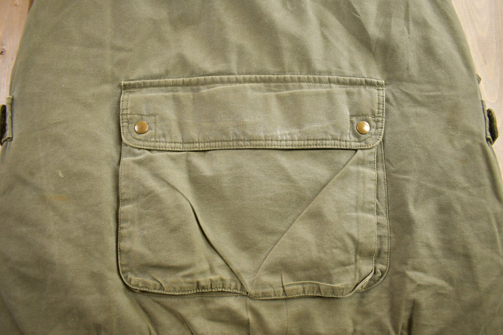 Vintage 1990s Eddie Bauer Utility Puffer Vest Size XL