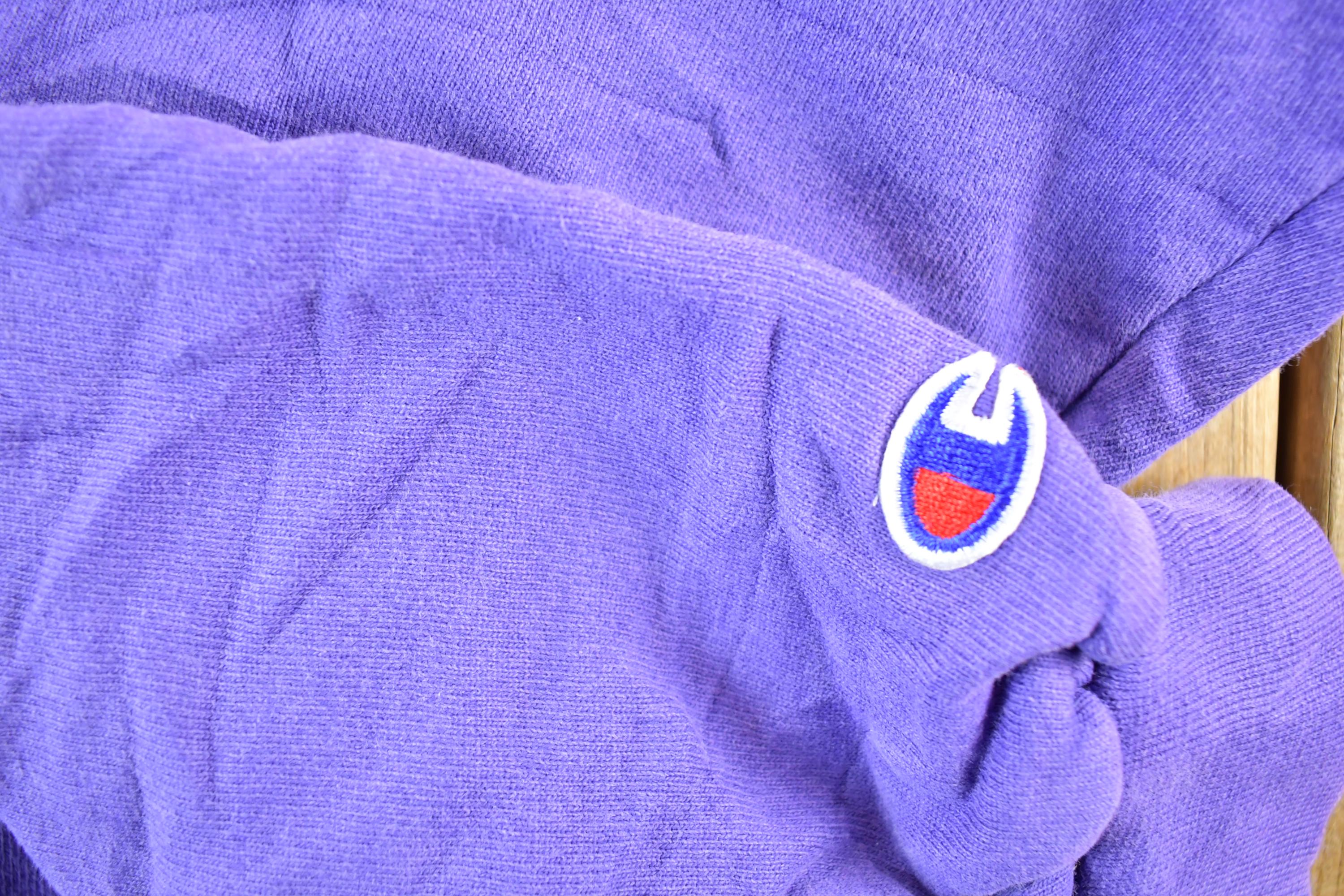 Vintage 1990s Champion Minnesota Vikings NFL Crewneck Sweatshirt Mens L
