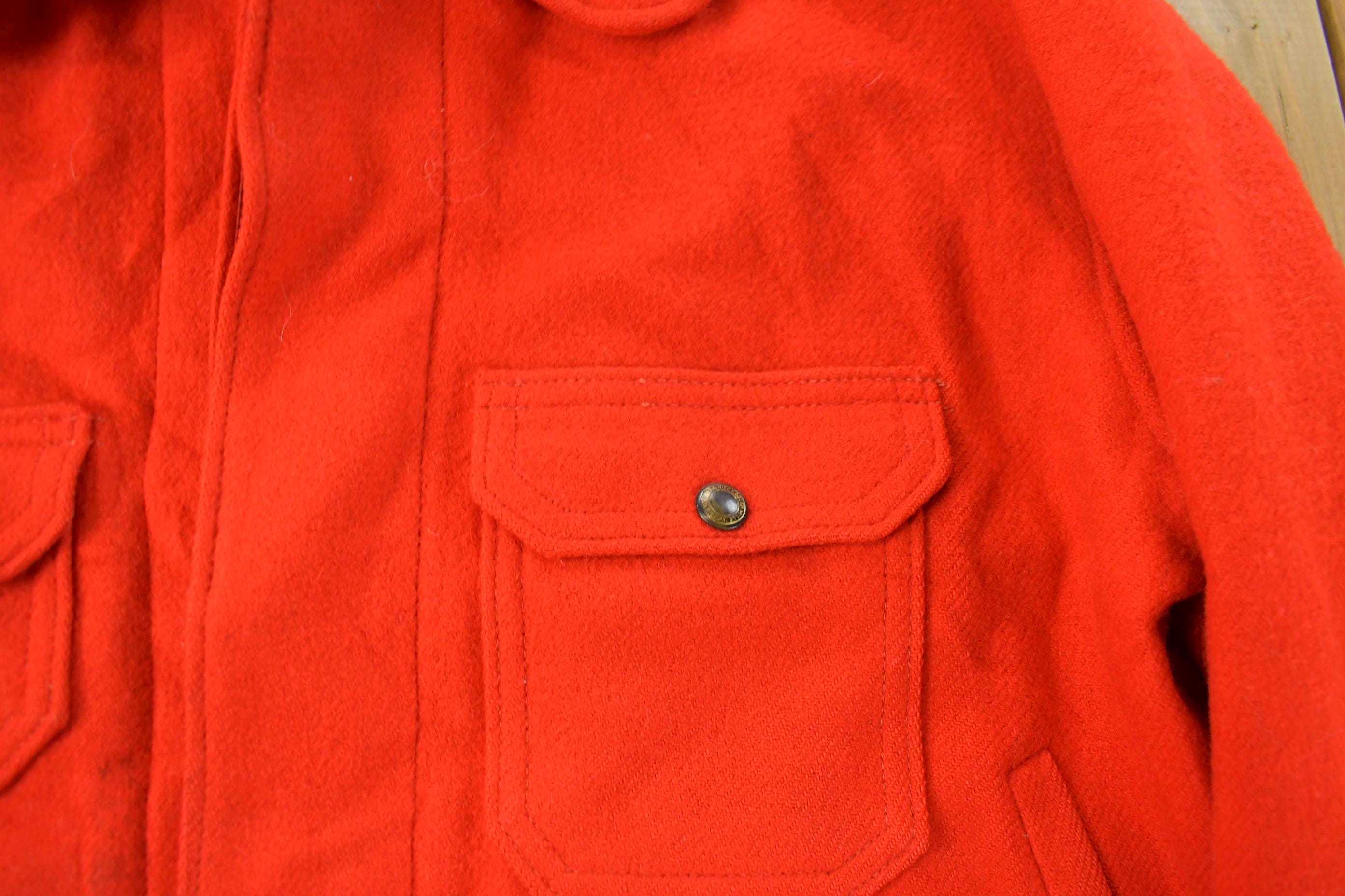 Vintage 1950s Woolrich Wool Hunting Jacket Men's Large